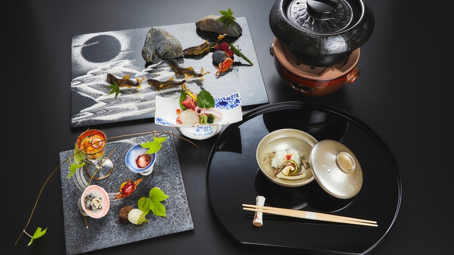 【さき楽60】早めのご予約がお得！京都の風土と美味を堪能。季節の懐石料理＜夕・朝食付き＞